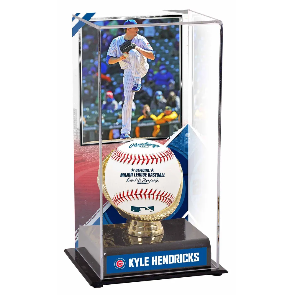 Lids Kyle Hendricks Chicago Cubs Fanatics Authentic Gold Glove Display Case  with Image