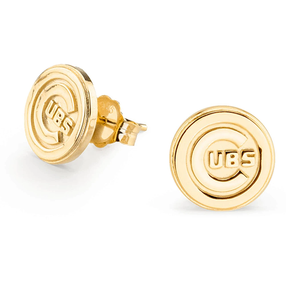 Boucles d'oreilles d'honneur Lusso Chicago Cubs