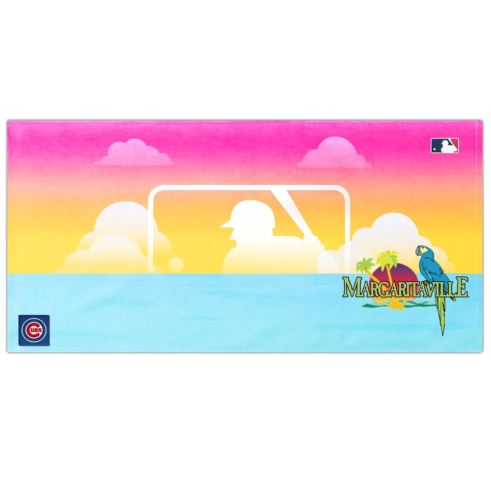 Margaritaville Chicago Cubs Team Beach Towel