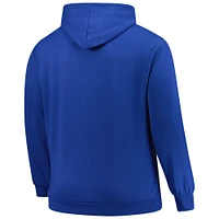 Sweat à capuche en molleton Velocity '47 Royal Chicago Cubs pour hommes, grande taille