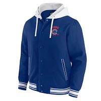 Men's Darius Rucker Collection by Fanatics  Royal Chicago Cubs Full-Snap Hooded Jacket