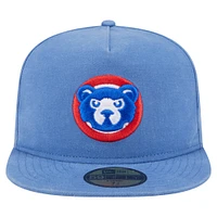 Casquette ajustée 59FIFTY bleu clair Chicago Cubs Championship Side Flag pour homme New Era