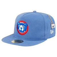 Casquette ajustée 59FIFTY bleu clair Chicago Cubs Championship Side Flag pour homme New Era