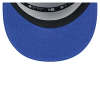 Men's New Era  Royal Chicago Cubs Split Panel 9FIFTY Trucker Snapback
