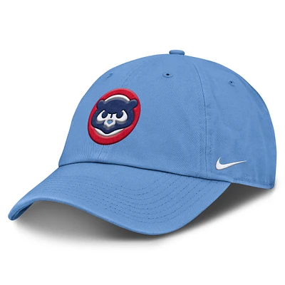 Casquette ajustable Nike bleu clair Chicago Cubs Club pour homme
