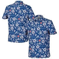 Men's Reyn Spooner  Blue Chicago Cubs Pua Performance Polo