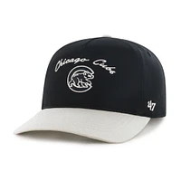 Men's '47 Black Chicago Cubs Stable Hitch Adjustable Hat