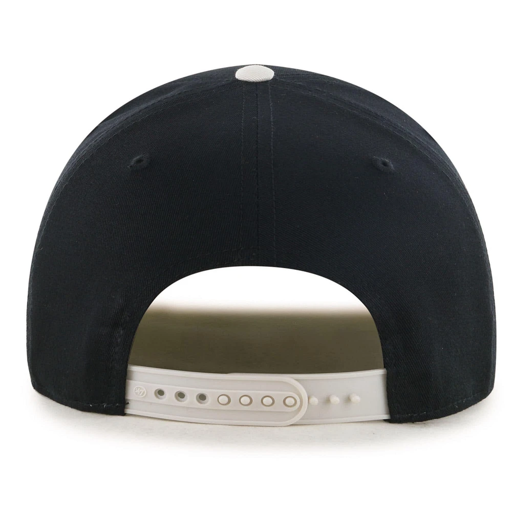 Men's '47 Black Chicago Cubs Stable Hitch Adjustable Hat