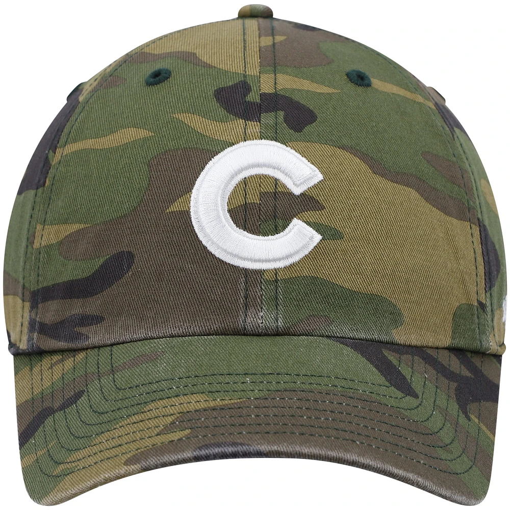 Casquette ajustable '47 Camo Chicago Cubs Clean Up pour hommes