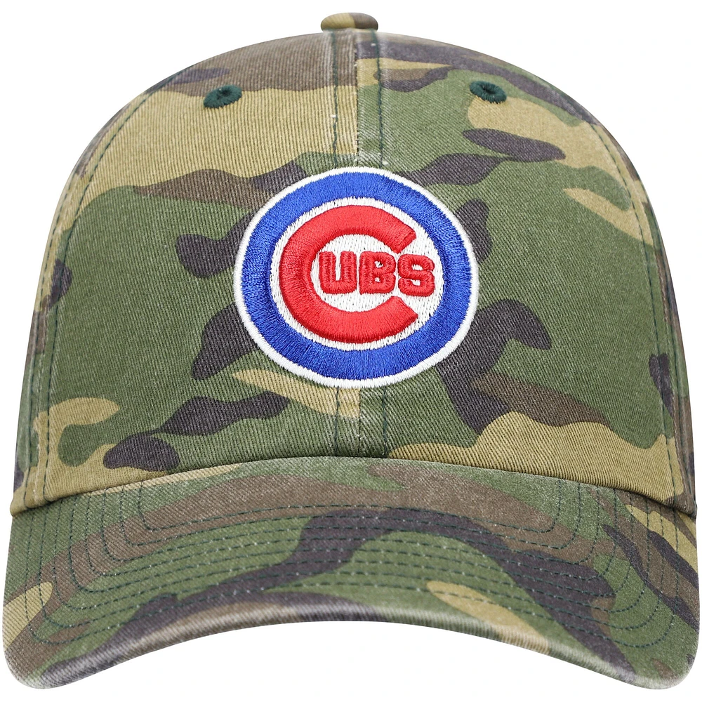 Casquette réglable '47 Camo Chicago Cubs Team Clean Up pour homme