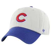 Men's '47 Gray/Royal Chicago Cubs Sure Shot Classic Franchise Fitted Hat