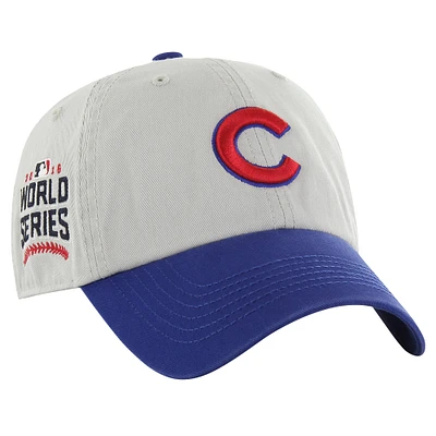 Casquette ajustée '47 gris/royal Chicago Cubs Sure Shot Classic Franchise pour hommes