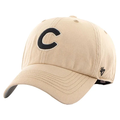 Men's '47 Khaki Chicago Cubs Dusted Franchise Fitted Hat