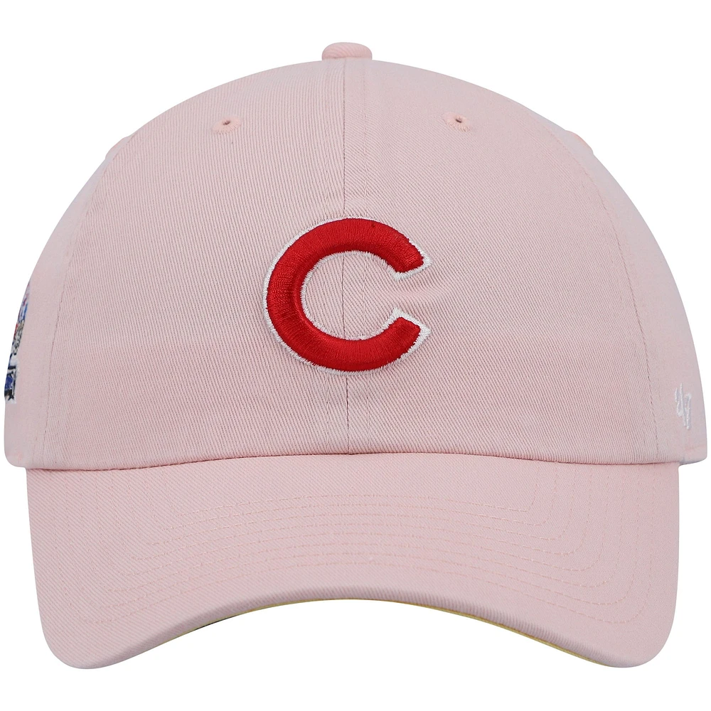 Men's '47 Pink Chicago Cubs 1990 MLB All-Star Game Double Under Clean Up Adjustable Hat