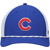 Men's '47 Royal/White Chicago Cubs Burden Trucker Snapback Hat