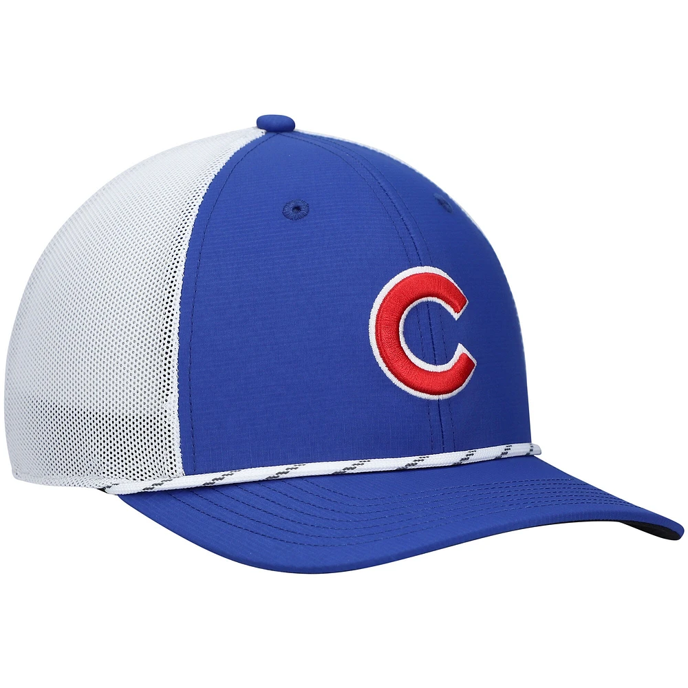 Casquette Snapback Burden Chicago Cubs '47 Royal/Blanc pour homme