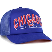 Men's '47 Royal Chicago Cubs Backhaul Foam Trucker Snapback Hat