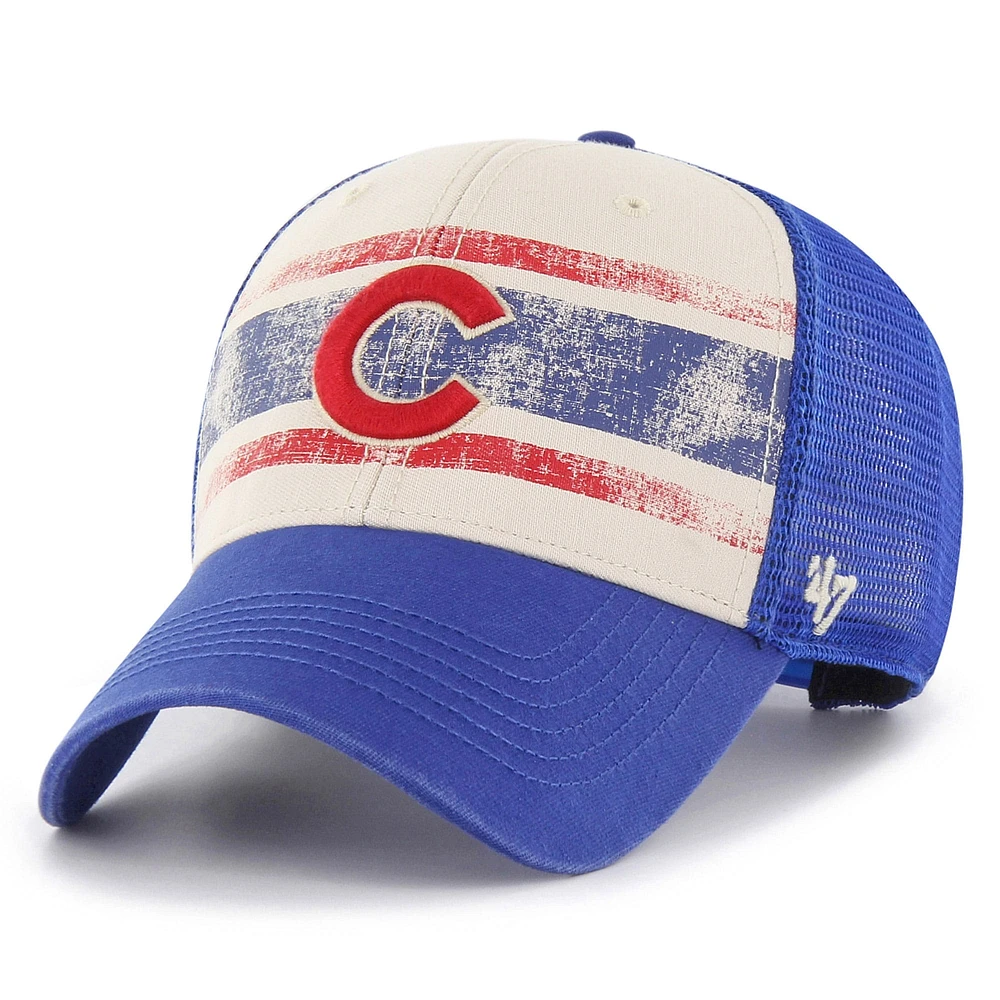 Men's '47 Royal Chicago Cubs Breakout MVP Trucker Adjustable Hat