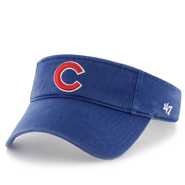 Men's '47 Light Blue Chicago Cubs Logo Cooperstown Collection Clean Up  Adjustable Hat