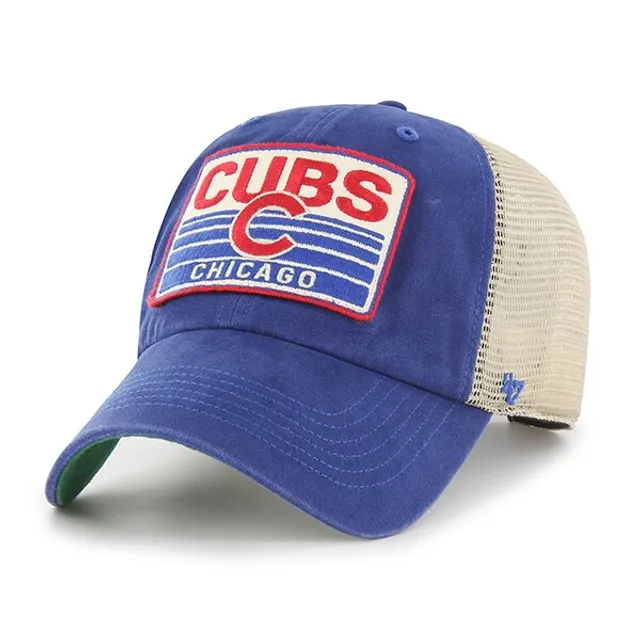 Men's '47 Royal Chicago Cubs Local Haven Trucker Snapback Hat