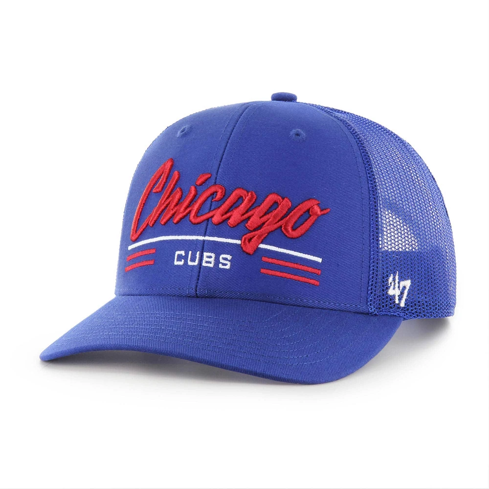 Casquette ajustable Garner Trucker '47 Royal Chicago Cubs pour homme