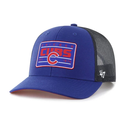 Casquette ajustable Hardline Trucker '47 Royal Chicago Cubs pour homme