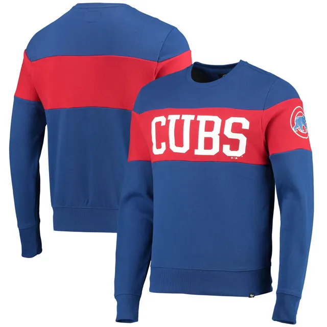 Men's Pro Standard Cream Chicago Cubs Cooperstown Collection Retro Old  English Pullover Sweatshirt 