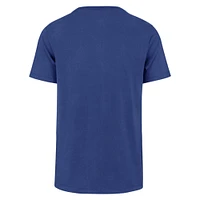 Men's '47 Royal Chicago Cubs Pitchout Franklin T-Shirt