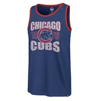 Men's '47 Royal Chicago Cubs Upload Franklin Tank Top