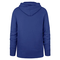 Men's '47  Royal Chicago Cubs Velocity Headline Pullover Hoodie