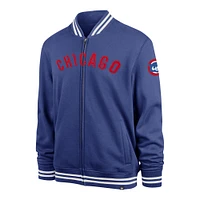 Men's '47 Royal Chicago Cubs Wax Pack Pro Camden Full-Zip Track Jacket