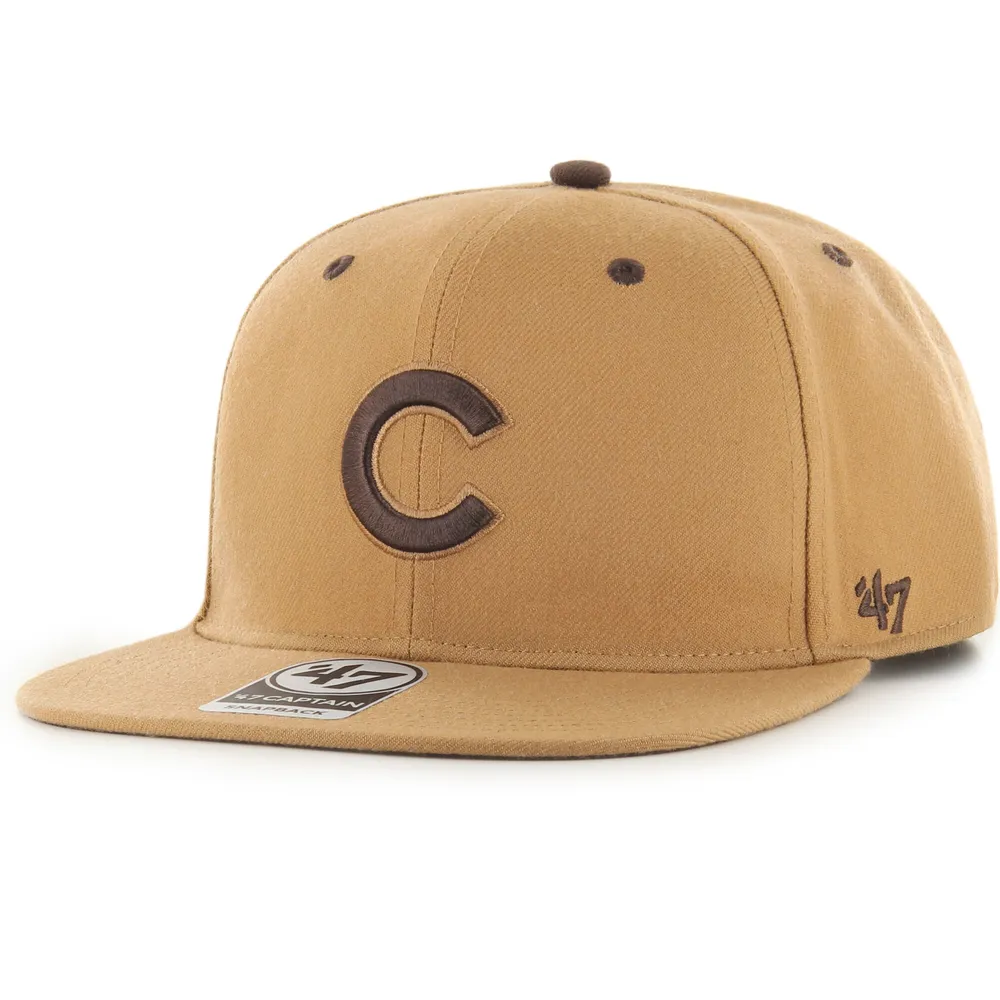 Lids Chicago Cubs '47 Captain Snapback Hat - Toffee