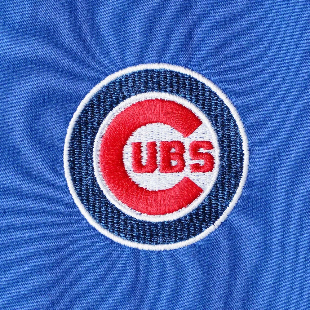 Men's Chicago Cubs Columbia Royal Omni-Wick Polo