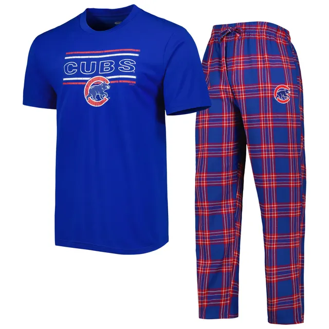Men's Concepts Sport Red/Charcoal St. Louis Cardinals Ensemble Slub Long  Sleeve T-Shirt and Allover Pants Sleep Set