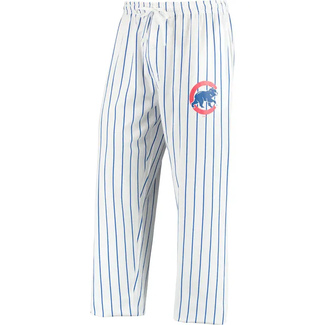 New York Yankees Concepts Sport Women's Vigor Pinstripe Sleep Pant - White, Size: Medium