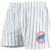 Men's Concepts Sport White Chicago Cubs Vigor Boxer Shorts