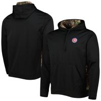 Men's Dunbrooke Black/Camo Chicago Cubs Ranger Pullover Hoodie