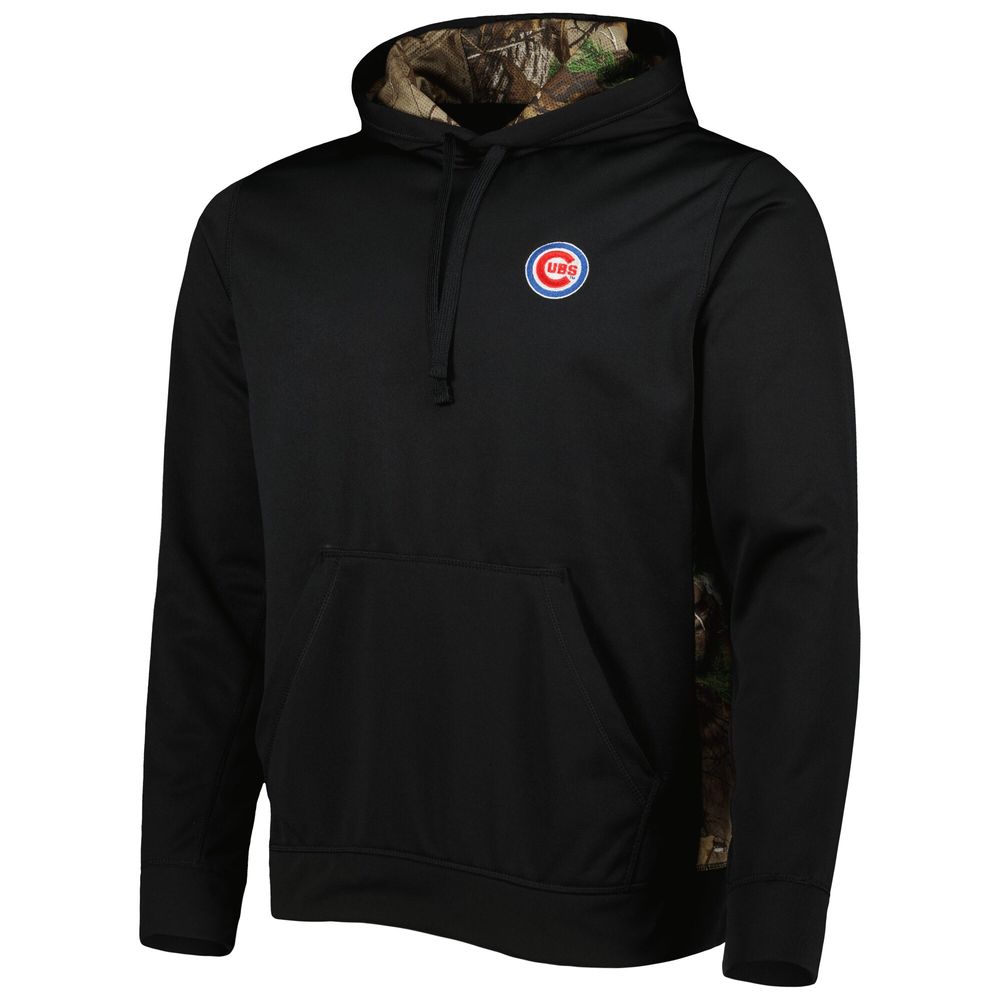 Men's Dunbrooke Black/Camo Chicago Cubs Ranger Pullover Hoodie