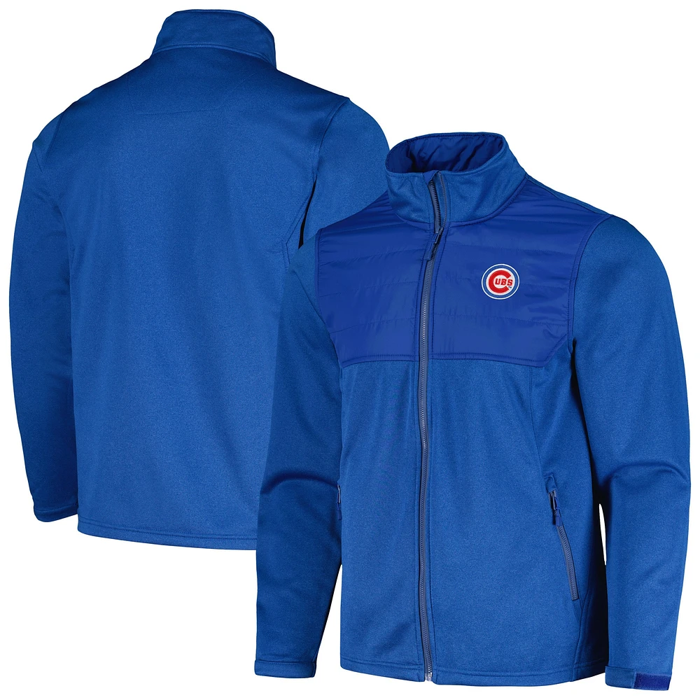 Men's Dunbrooke  Heather Royal Chicago Cubs Explorer Full-Zip Jacket