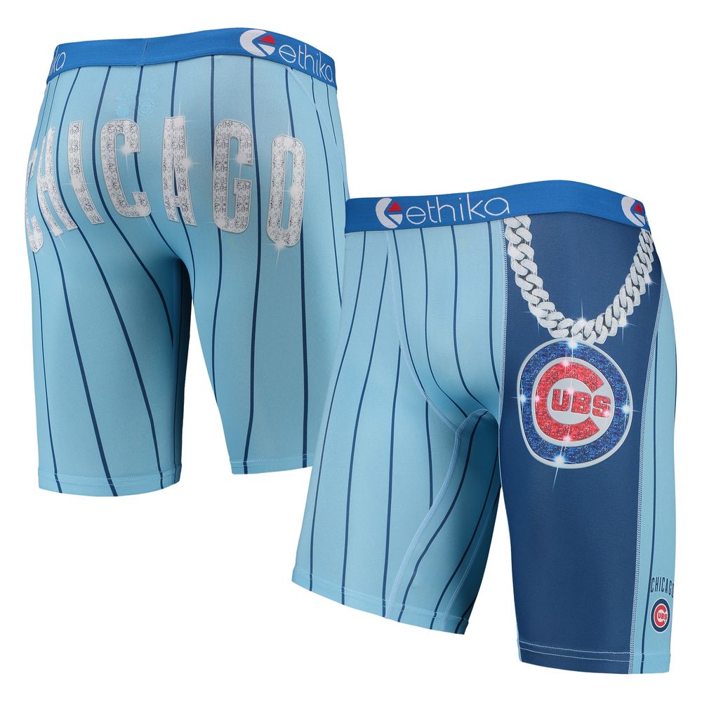 Ethika Men's Ethika Royal Chicago Cubs Slugger Boxers