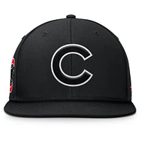 Men's Fanatics Black Chicago Cubs Walk-Off Bullpen Snapback Hat