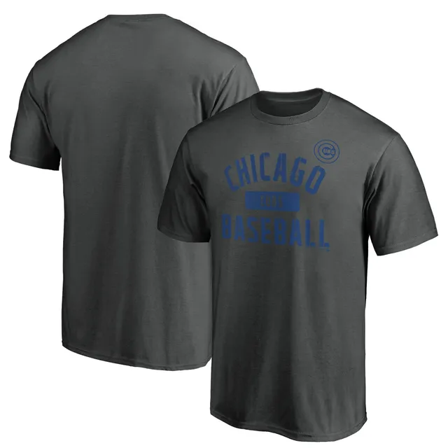 Chicago Cubs Fanatics Branded Logo City Pride T-Shirt - White