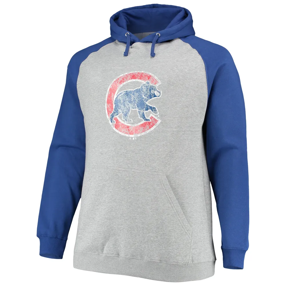 Women's Fanatics Branded Heathered Gray Chicago Cubs Plus Size