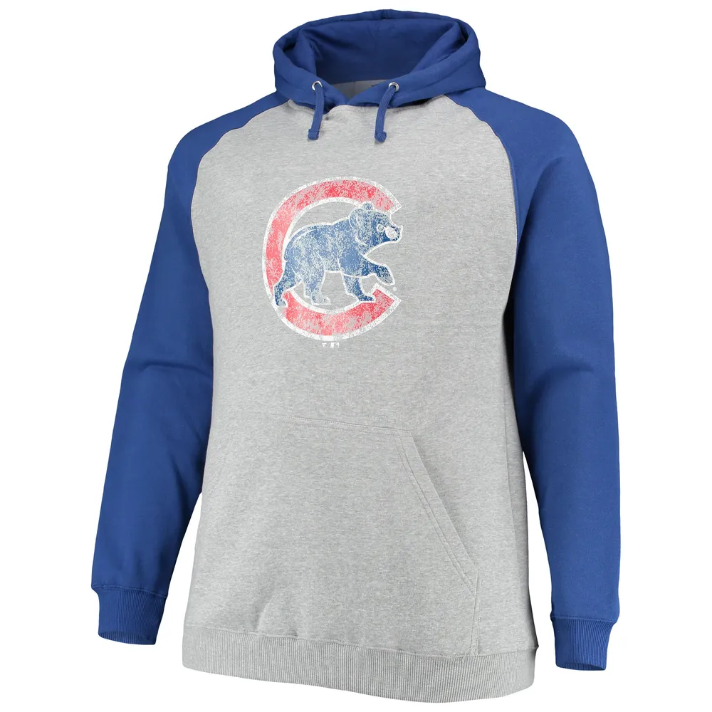 Women's Fanatics Branded Heathered Royal Chicago Cubs Old Time