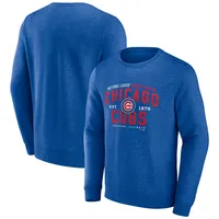 Chicago Cubs Fanatics Branded Gametime Arch Pullover Sweatshirt - Royal