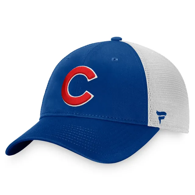 47 Royal/White Chicago Cubs Spring Training Burgess Trucker Adjustable Hat