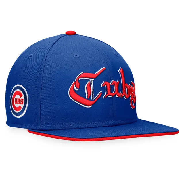 Men's '47 Light Blue Chicago Cubs Logo Cooperstown Collection Clean Up  Adjustable Hat - OSFA 