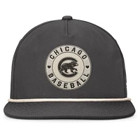 Men's Fanatics Charcoal Chicago Cubs Closer Adjustable Hat