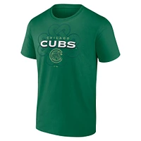 T-shirt Fanatics Kelly Green pour homme des Chicago Cubs Celtic Luck