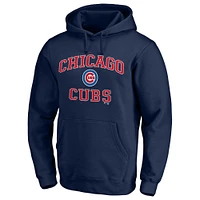 Men's Fanatics Navy Chicago Cubs Heart & Soul Pullover Hoodie